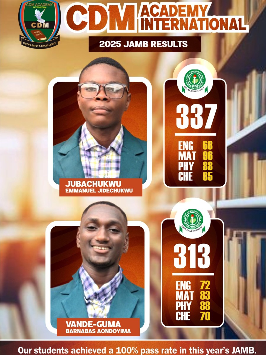 2025 UTME Results